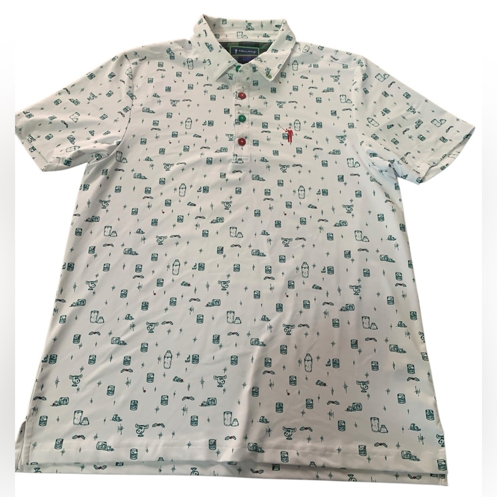 William Murray Golf “Christmas Vacation” Edition Shirt Like New Holiday🎄⛳